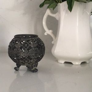 Small Metal Candle Holder